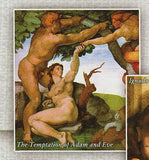 Masterpieces of Michelangelo Stamp The Temptation of Adam and Eve S/S MNH #2844