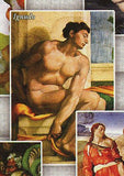 Masterpieces of Michelangelo Stamp The Temptation of Adam and Eve S/S MNH #2844