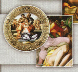 Masterpieces of Michelangelo Stamp The Temptation of Adam and Eve S/S MNH #2844
