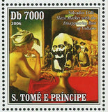 Spanish Paintings Stamp Salvador Dali Joan Miro Frida Kahlo S/S MNH #2840-2843