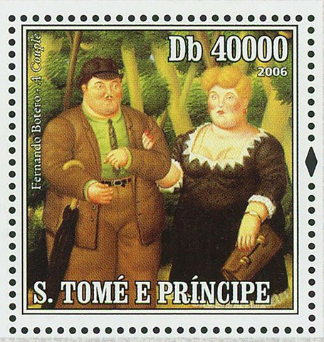 Spanish Paintings Stamp Salvador Dali Fernando Botero Diego Rivera S/S MNH #2853