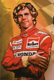 Ayrton Senna Stamp Formula 1 Racing Cars Sport Souvenir Sheet MNH #4333 / Bl.745