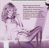 Farrah Fawcett Stamp Famous Actress Cinema Celebrity S/S MNH #4293 / Bl.739