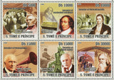 Inventors Stamp Rudolf Diesel Samuel Morse Blaise Pascal S/S MNH #3500-3505