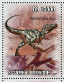 Dinosaurs Stamp Alectrosaurus Spinosaurus Caudipteryx S/S MNH #4543-4548