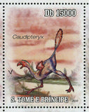 Dinosaurs Stamp Alectrosaurus Spinosaurus Caudipteryx S/S MNH #4543-4548