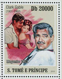 Clark Gable Stamp American Film Actor Souvenir Sheet MNH #4501-4506