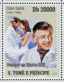 Clark Gable Stamp American Film Actor Souvenir Sheet MNH #4501-4506