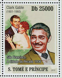 Clark Gable Stamp American Film Actor Souvenir Sheet MNH #4501-4506