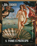 Sandro Botticelli Stamp The Spring The Birth of Venus S/S MNH #4571-4576