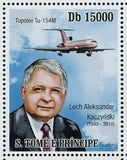 Lech Kaczynski Stamp Maria Kaczynska Pope Benedict S/S MNH #4564-4569