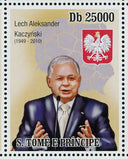 Lech Kaczynski Stamp Maria Kaczynska Pope Benedict S/S MNH #4564-4569