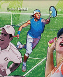 Lawn Tennis Stamp Serena Williams Roger Federer Rafael Nadal S/S MNH #3628