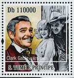 Clark Gable Stamp American Film Actor Souvenir Sheet MNH #4507 / Bl.774