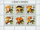 Mushrooms & Bees Stamp Boletus Luridus Boletus Impolitus S/S MNH #2001-2006