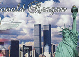 40th American President Stamp Ronald Reagan Gorbachev S/S MNH #2961 / Bl.586