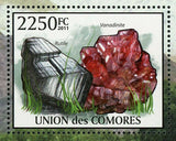 Minerals Stamp Philanippon Calcite Elbaite Tourmaline Angel S/S MNH #2950/Bl.612