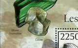 Minerals Stamp Philanippon Calcite Elbaite Tourmaline Angel S/S MNH #2950/Bl.612