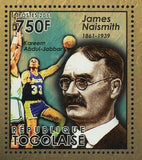 James Naismith Stamp Michael Jordan Basketball Invention S/S MNH #4024-4027