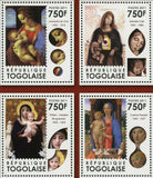 Religious Holidays Stamp Christmas Da Vinci Salvador Dali S/S MNH #4074-4077