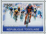The Cycling Sport Stamp Mountains Bikes Racing Track Cross S/S MNH #3639-3642