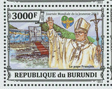 Pope Francis Stamp Visit To Brazil Vatican Catholic Church S/S MNH #3303-3306