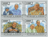 Nelson Mandela Stamp Mother Teresa Pope John Paul II S/S MNH #3273-3276