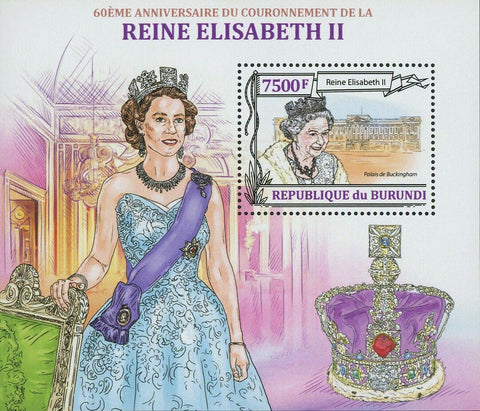 Queen Elizabeth II Stamp Rogal Family Historical Figure S/S MNH #3177 / Bl.359