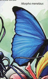 Butterflies Stamp Morpho Didius Vanessa Cardui Souvenir Sheet MNH #2994 / Bl.621