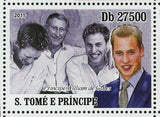 Royal Engagement Stamp Prince William of Wales and Kate Middleton S/S MNH