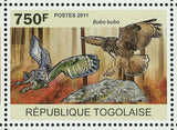 Owls Stamp Bird Tyto Alba Surnia Ulula Bubo Scandiacus S/S MNH #3894-3897