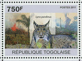 Deforestation Mammals Stamp Gorilla Lynx Pardinus Zebra S/S MNH #3839-3842