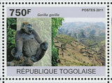 Deforestation Mammals Stamp Gorilla Lynx Pardinus Zebra S/S MNH #3839-3842