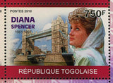 Diana Spencer Stamp Princess Diana Royal Family S/S MNH #3549-3552