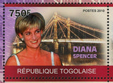 Diana Spencer Stamp Princess Diana Royal Family S/S MNH #3549-3552