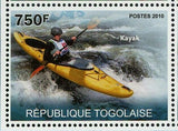 Water Sports Stamp Canoe-Kayak Dragon-Ship Kayak Canoe S/S MNH #3659-3662