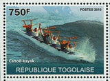 Water Sports Stamp Canoe-Kayak Dragon-Ship Kayak Canoe S/S MNH #3659-3662