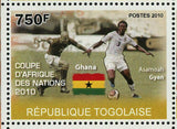 Africa Football Cup of Nations Egypt Angola Ghana Zambia S/S MNH #3679-3682