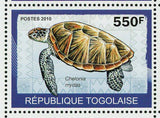 Turtles Stamp Dermochelys Coriacea Cyclanorbis Senegalensis S/S MNH #3424-3427