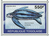 Turtles Stamp Dermochelys Coriacea Cyclanorbis Senegalensis S/S MNH #3424-3427