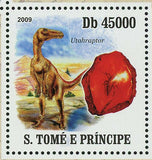 Dinosaurs Stamp Alfred Russel Wallace Pterodaustro Xiaosaurus S/S MNH #4130-4133