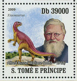 Dinosaurs Stamp Alfred Russel Wallace Pterodaustro Xiaosaurus S/S MNH #4130-4133