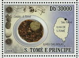 Gastronomic of Sao Tome & Principe Food Famous Dishes S/S MNH #3901-3902