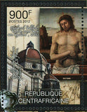 Christian Civilization Stamp Cathedral de Reims Cathedral de Brasilia S/S MNH
