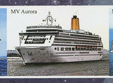 Cruise Ships Stamp Titanic AIDAaura Pacific Princess MV Aurora S/S MNH #1924