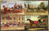 Carriage Stamp Charles Cooper Henderson John Nost Sartorius S/S MNH #2878-2881