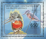 Kingfishers Stamp Birds Ceryle Rudis Megaceryle Maxima S/S MNH #3003-3006