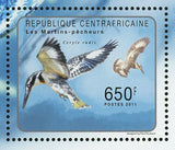 Kingfishers Stamp Birds Ceryle Rudis Megaceryle Maxima S/S MNH #3003-3006