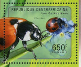 Beetles Stamp Carabus Auronitens Ips Typographus S/S MNH #2983-2986