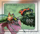 Beetles Stamp Carabus Auronitens Ips Typographus S/S MNH #2983-2986